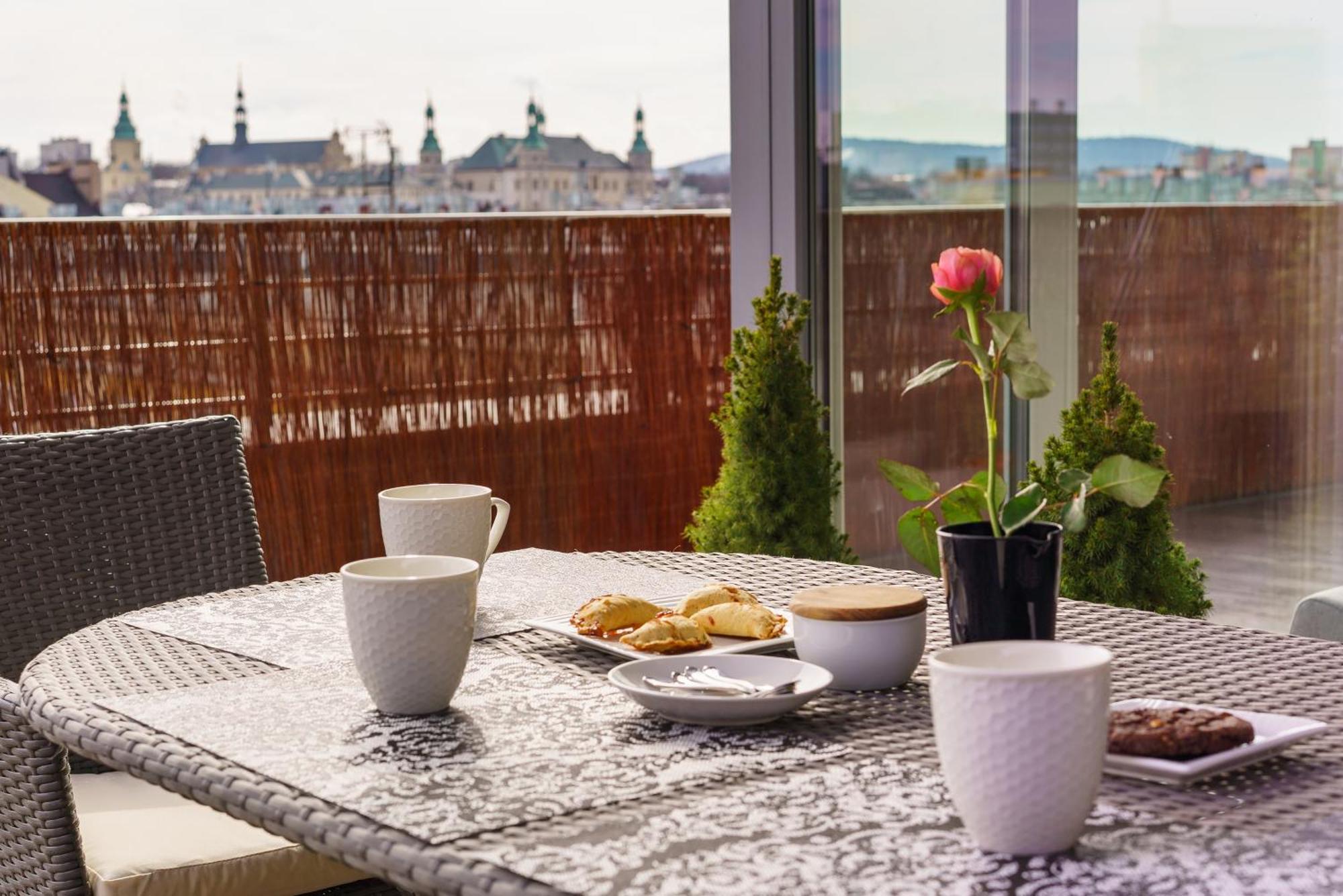 Apartament Z Tarasem Kielce Exterior photo